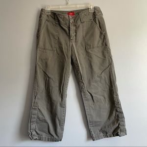 Green-Grey Juniors Capri Pants Mossimo sz11